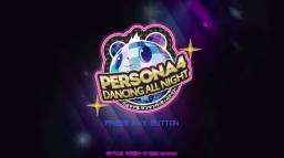 Persona 4: Dancing All Night Title Screen